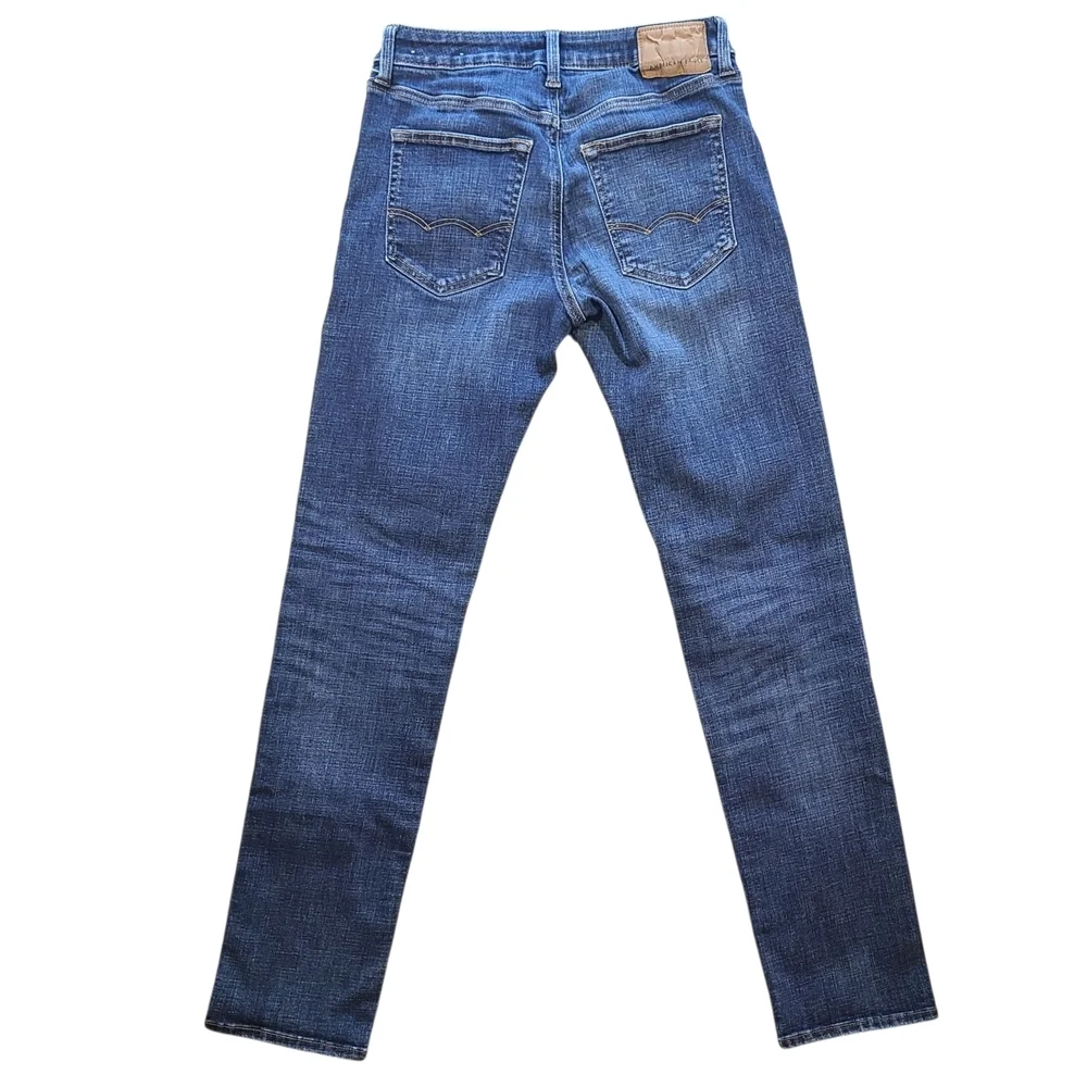 American Eagle Outfitters Men’s Ne(x)t Level Flex Skinny Jeans 30x34 Distressed
